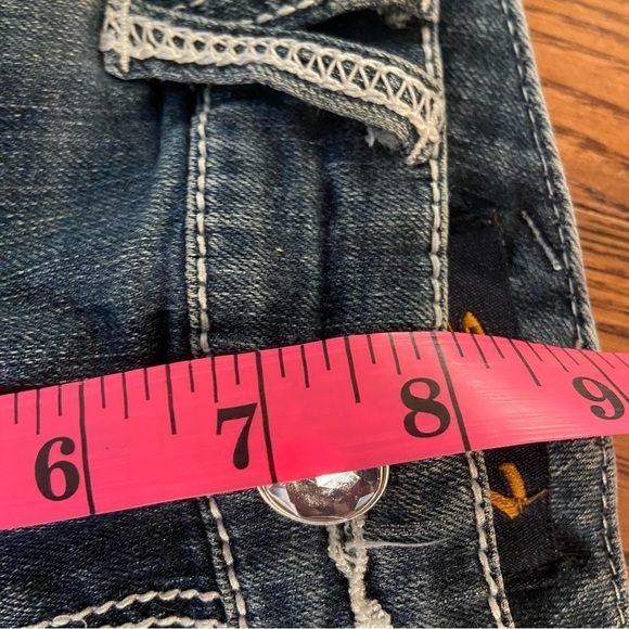 🛍️3/$30 7FAM (7 For All Mankind) women’s flared  jeans in size 8 - Picture 14 of 16